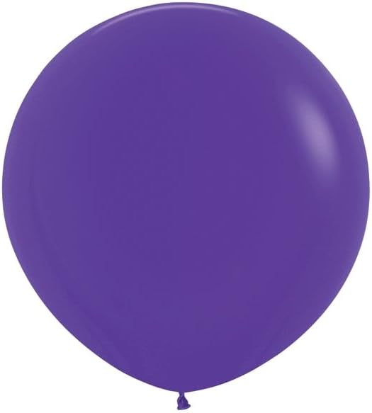 Sempertex Fashion Violet Round Latex Balloon 36'' | 2 balloons