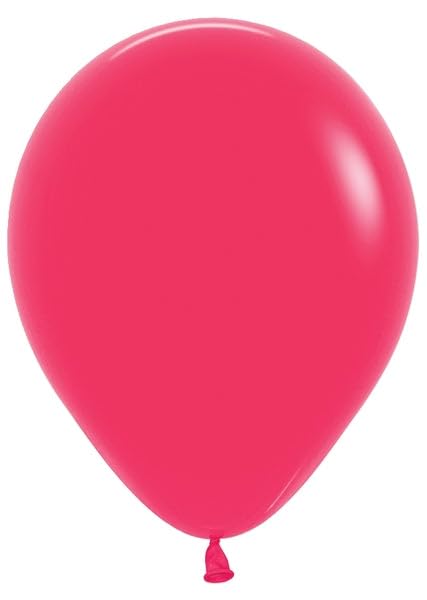 Sempertex Deluxe Raspberry Round Latex Balloon 11'' | 25 balloons