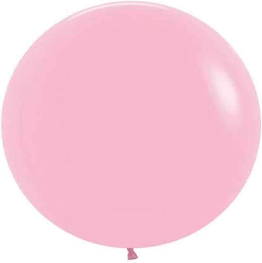 Sempertex Fashion Bubblegum Pink Latex Party Balloons, 24", Pack of 10