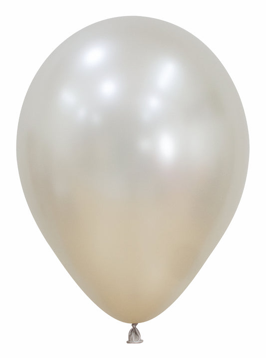 Sempertex Silk Cream Pearl 11" Latex Balloon