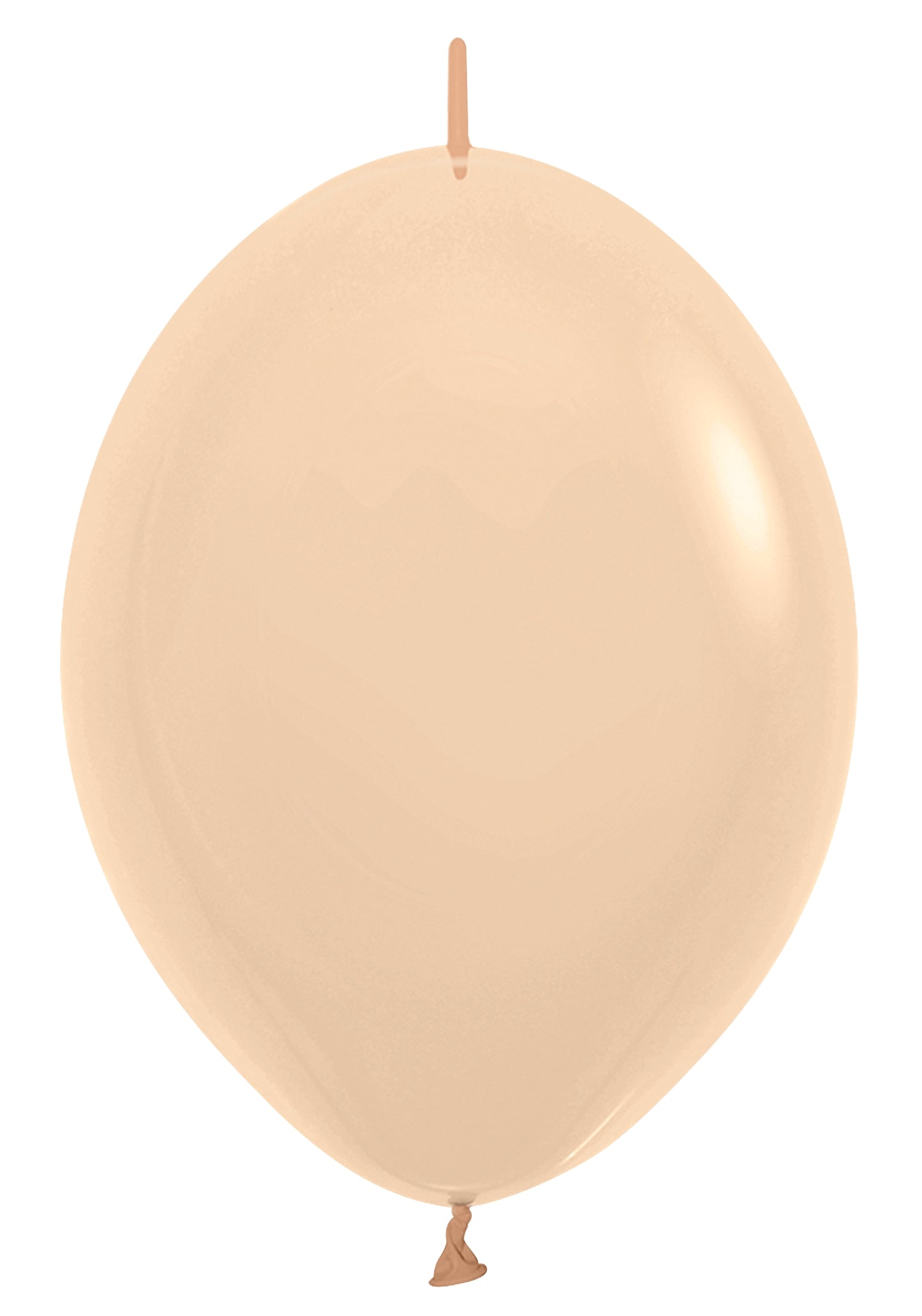 Sempertex Pastel Matte Malibu Pearch 12" Link-O-Loon Balloon