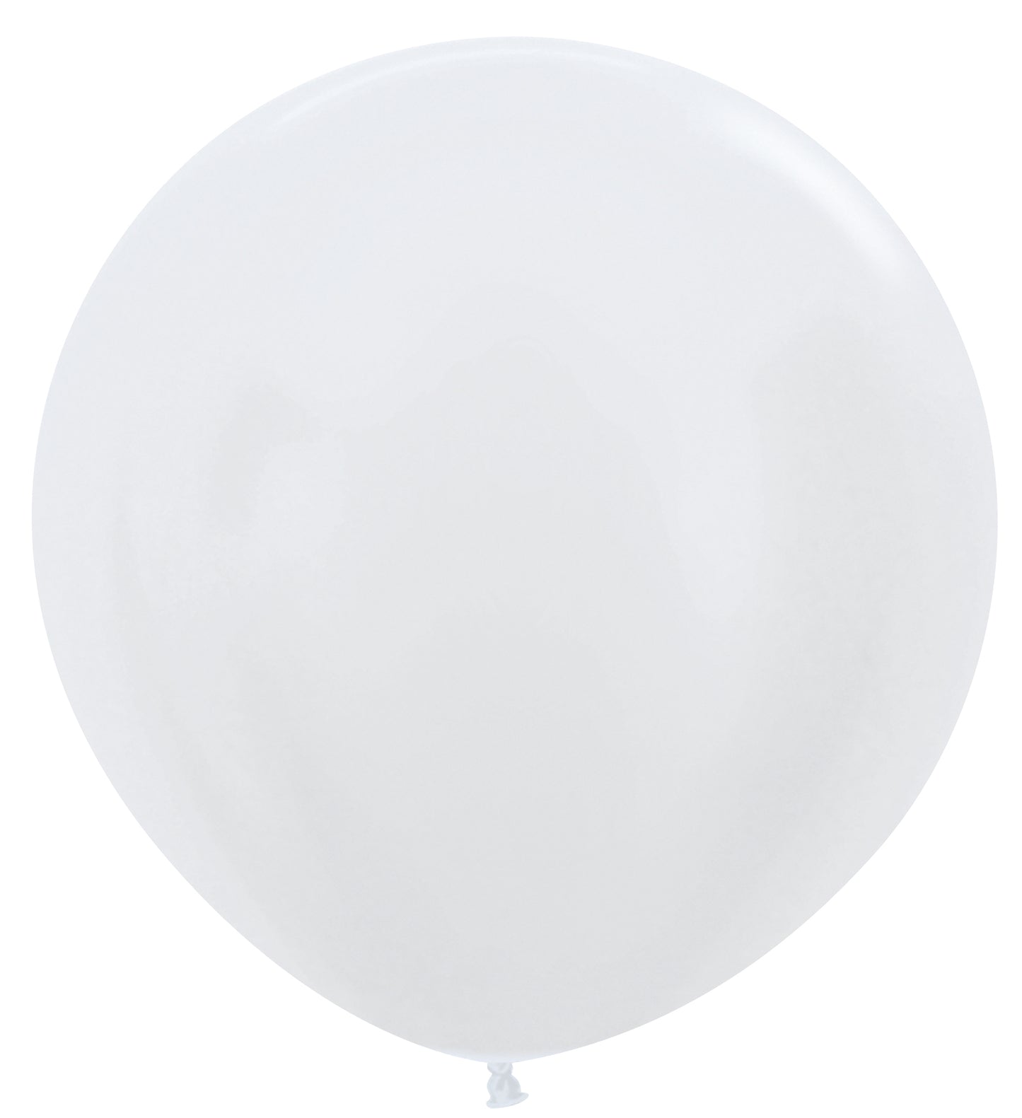 Sempertex Pearl White Round 36" Latex Balloon