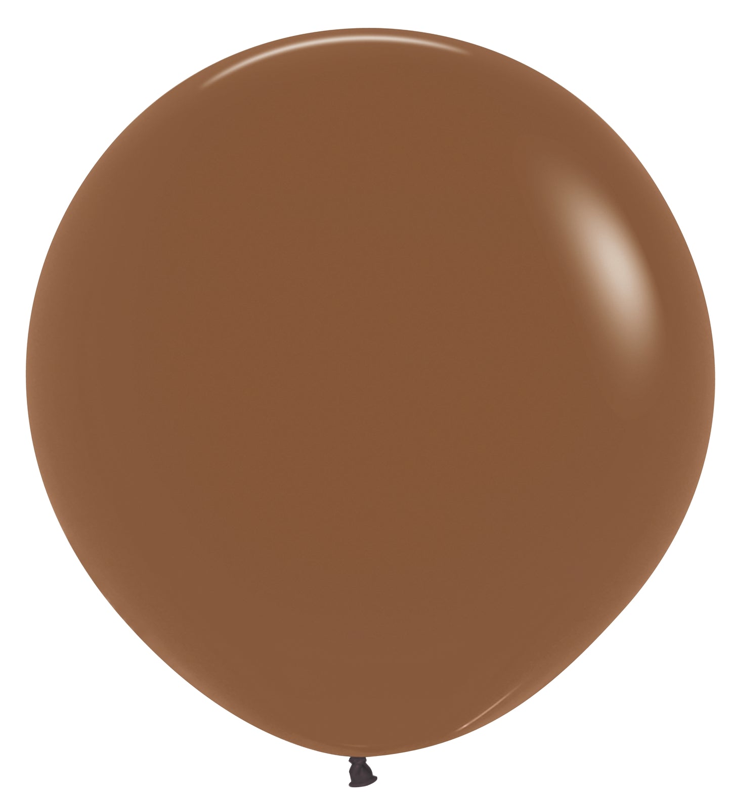 Deluxe Coffee Round Latex Balloon