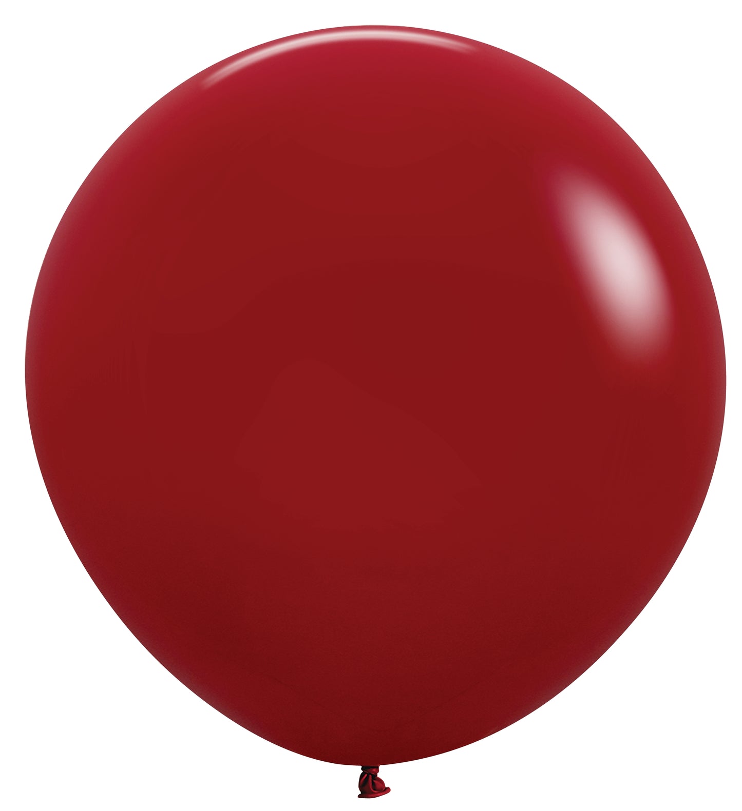 Sempertex Deluxe Imperial Red Round 24" Latex Balloon