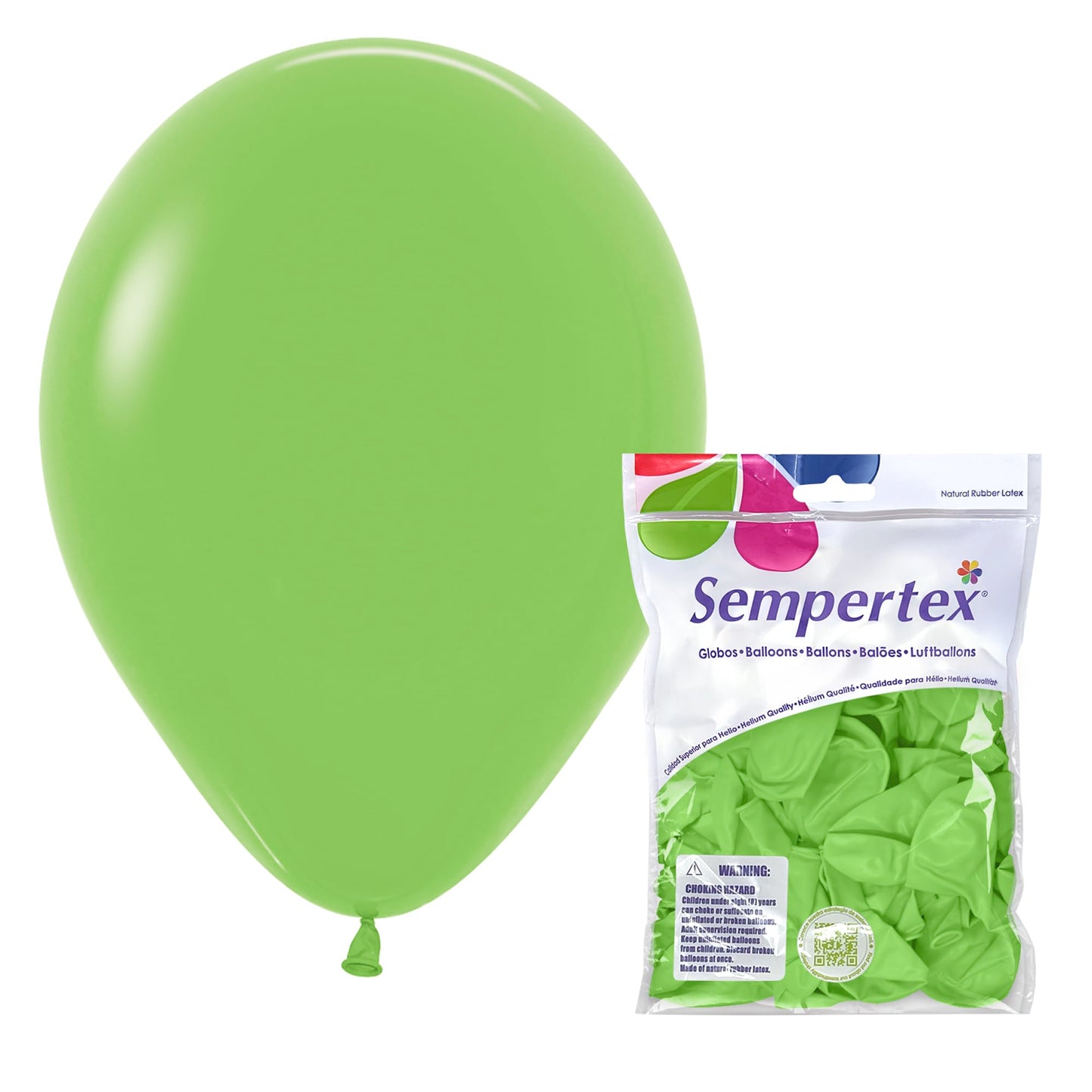 Sempertex Deluxe Key Lime Balloons - 11 Inch, 25 Pcs - Elegant Latex Balloons for Birthday Decorations, Wedding, Graduation, Baby Shower, Anniversary, Bridal Shower, Party Celebrations