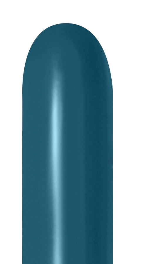 Sempertex Deluxe Deep Teal 260S Entertainer Latex Balloon