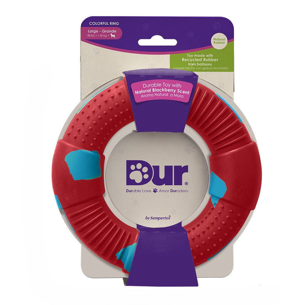 Large Recycled Balloon Ring Dog Toy