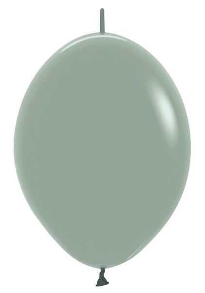 Sempertex Pastel Dusk Laurel Green Round 12" Latex Link-O-Loons