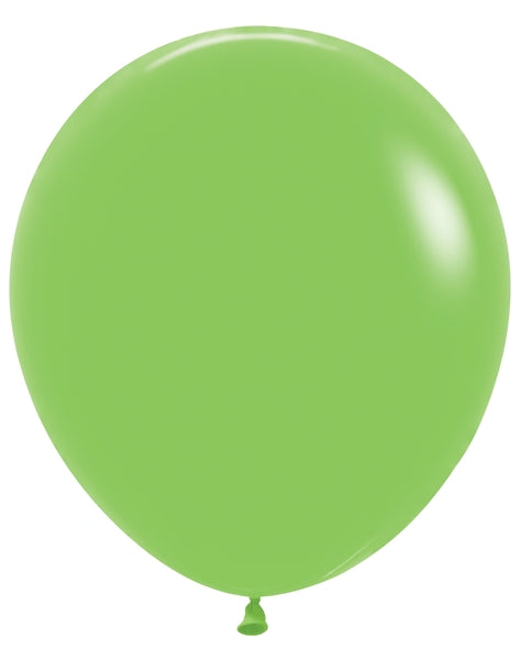 Sempertex Deluxe Key Lime Round 18" Latex Balloon