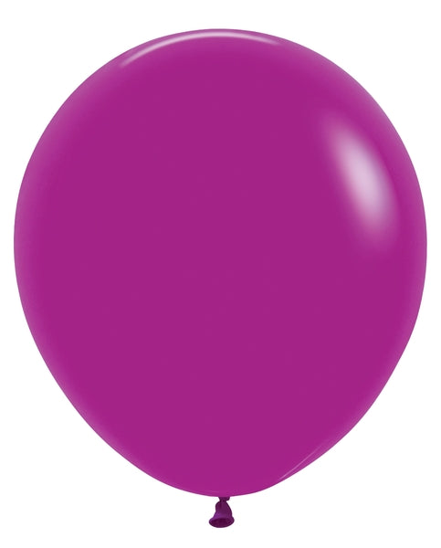 Sempertex Deluxe Purple Orchid Round 18" Latex Balloon