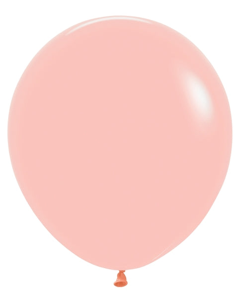 Sempertex Pastel Matte Melon Round 18" Latex Balloon