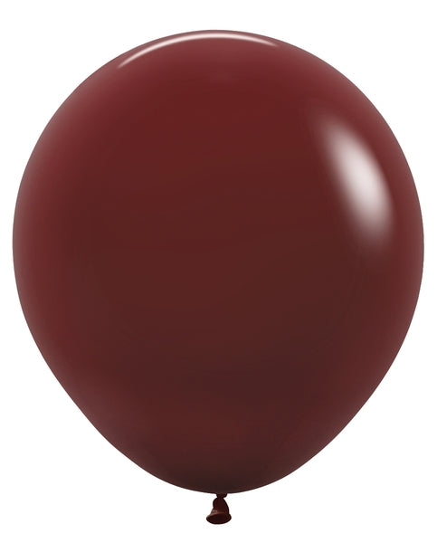 Sempertex Deluxe Merlot Round 18" Latex Balloon