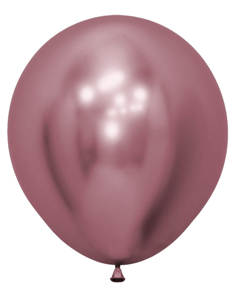 Sempertex Reflex Pink Round 18" Latex Balloon