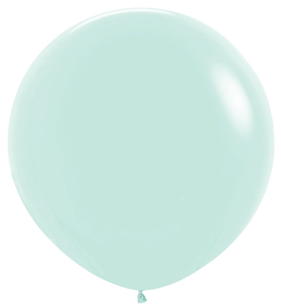 Sempertex Pastel Matte Green Round 36" Latex Balloon