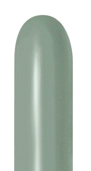 Sempertex Pastel Dusk Laurel Green 260S Entertainer Latex Balloon