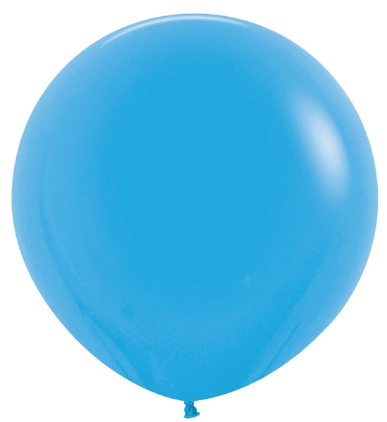 Sempertex Fashion Blue Round 24" Latex Balloon