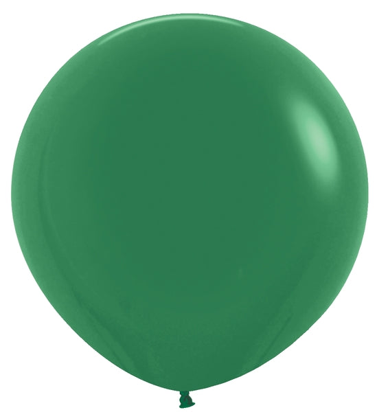 Sempertex Fashion Forest Green Round 24" Latex Balloon