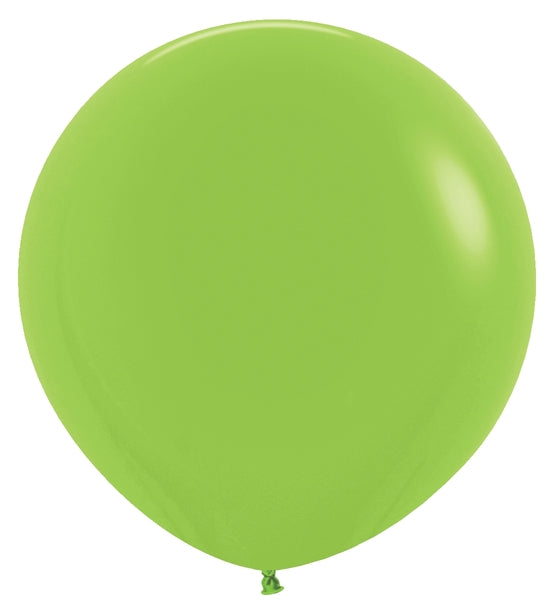 Sempertex Deluxe Key Lime Round 24" Latex Balloon