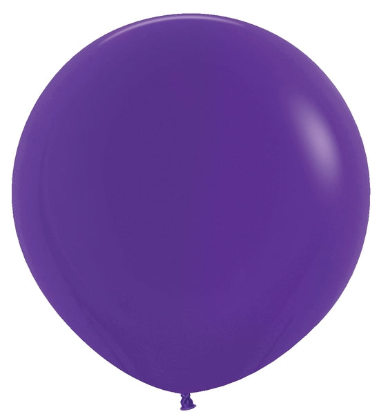 Sempertex Fashion Violet Round 24" Latex Balloon