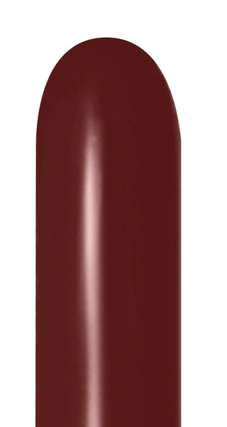 Sempertex Deluxe Merlot 260S Entertainer Latex Balloon