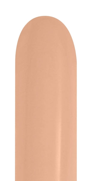 Sempertex Deluxe Peach-Blush 260S Entertainer Latex Balloon