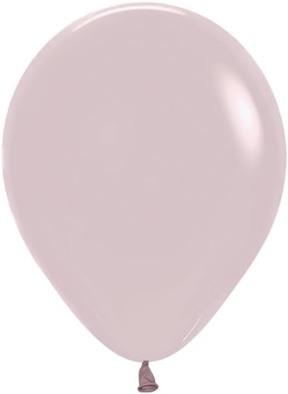 Sempertex Pastel Dusk Rose Round Latex Balloon 11'' | 25 balloons