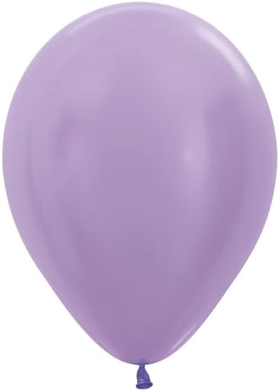 Sempertex Pearl Lilac Round Latex Balloon 11'' | 25 balloons