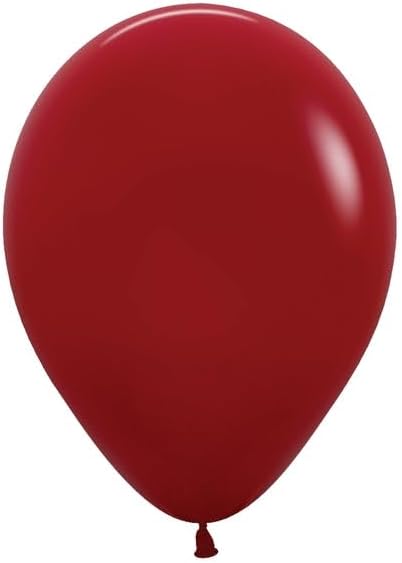 Deluxe Imperial Red Round Latex Balloon