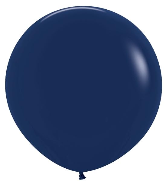SEMPERTEX 24" Fashion Navy Blue Latex Balloons