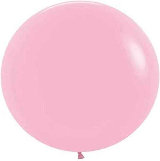 Sempertex Fashion Bubblegum Pink Latex Party Balloons, 24", Pack of 10