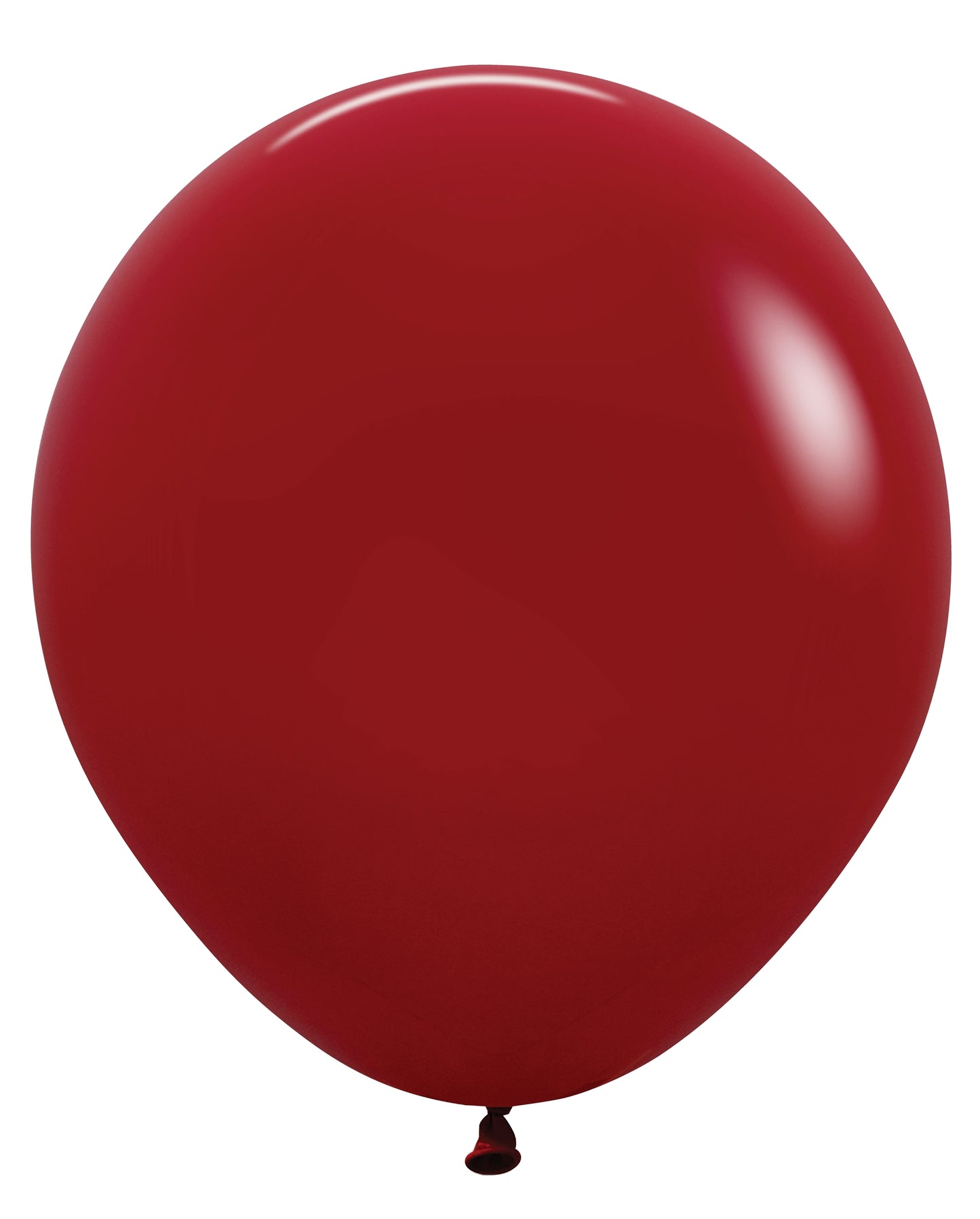 Sempertex Deluxe Imperial Red Round 18" Latex Balloon