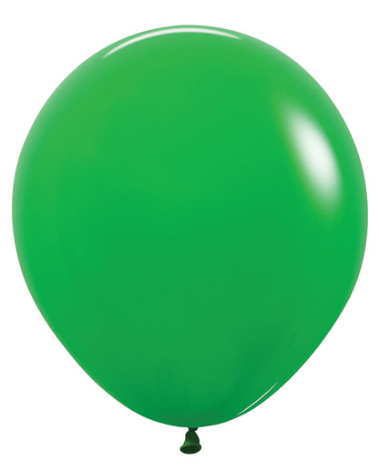 Deluxe Shamrock Green Round Latex Balloon