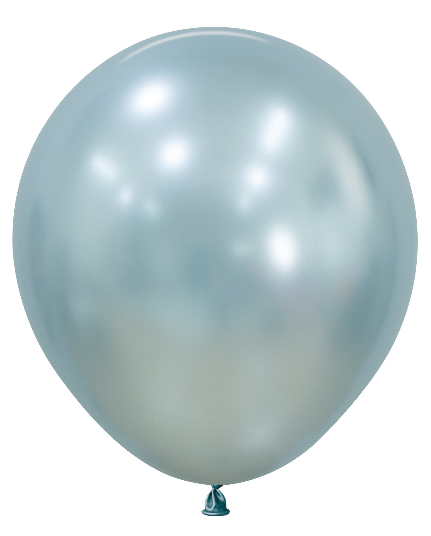 Sempertex Silk Arctic Blue Round 18" Latex Balloon