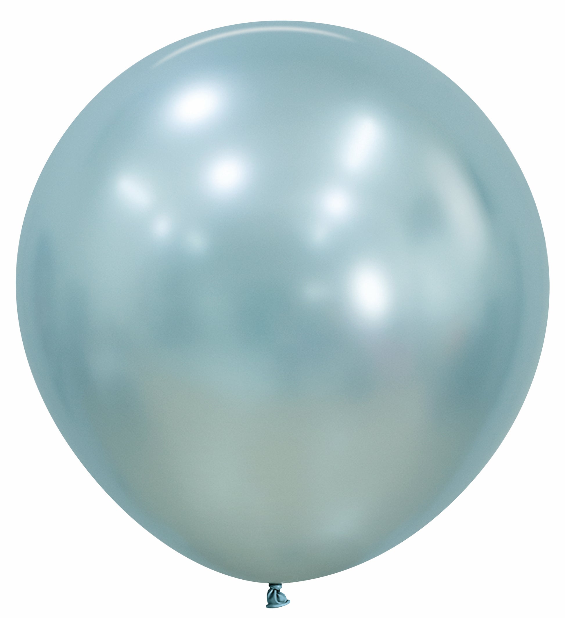 Sempertex Silk Arctic Blue Round 24" Latex Balloon