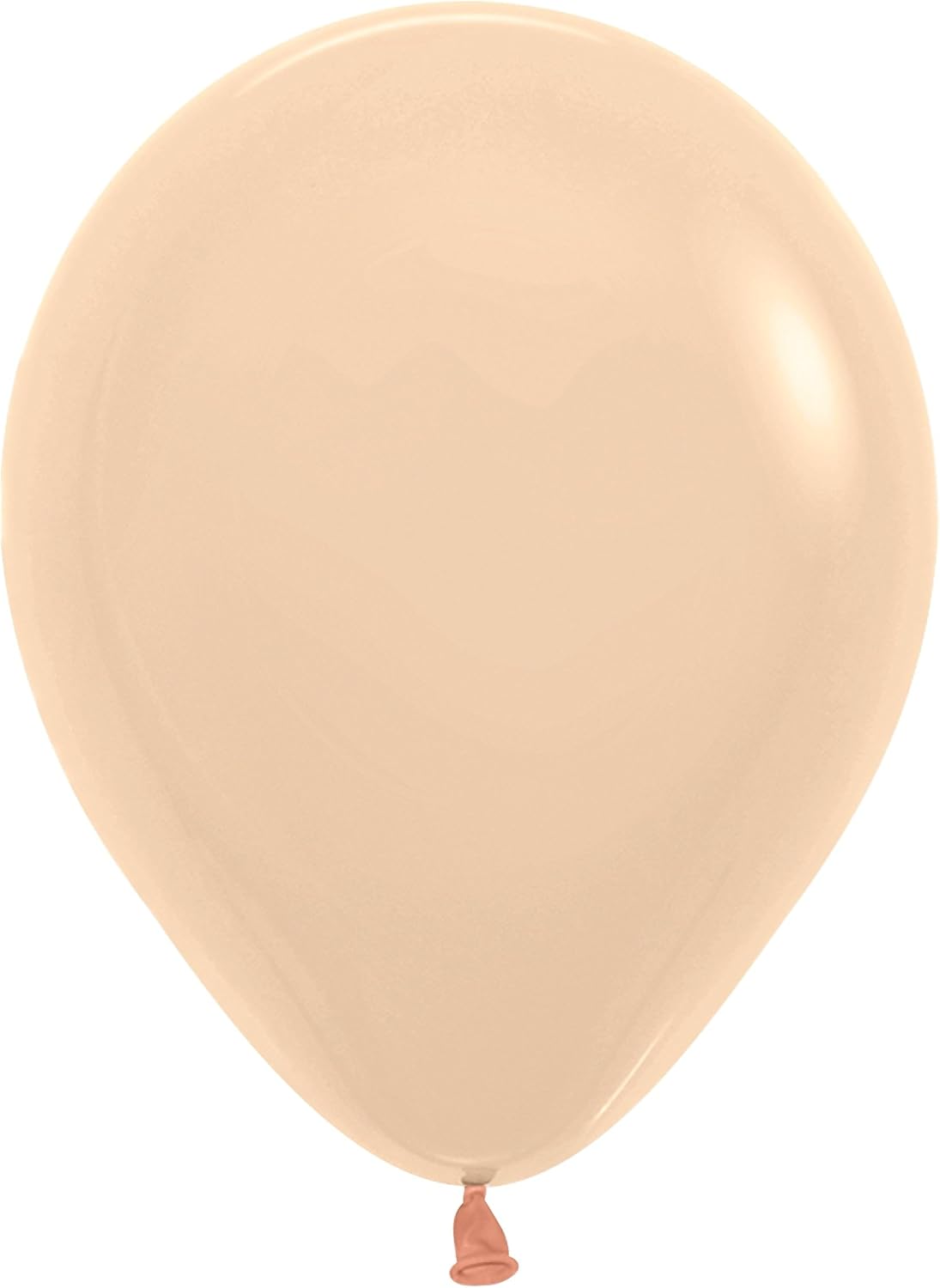 Pastel Matte Malibu Peach Round Latex Balloon 5" | 50 balloons