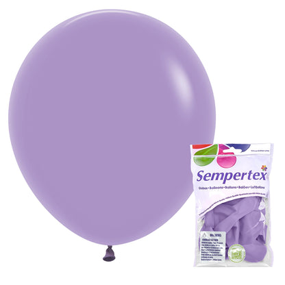 Deluxe Lilac Round Latex Balloon