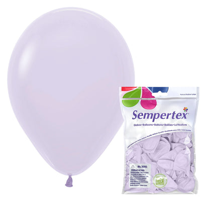 Pastel Matte Lilac Round Latex Balloon
