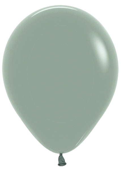Sempertex Pastel Dusk Laurel Green Round 11" Latex Balloon