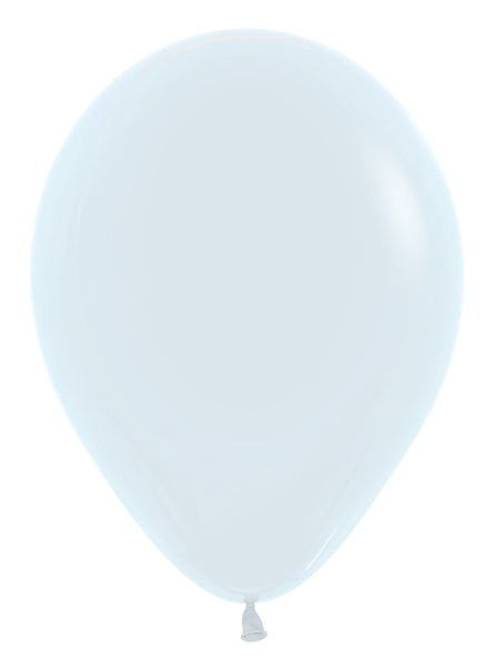 Sempertex Fashion White Round 11" Latex Balloon