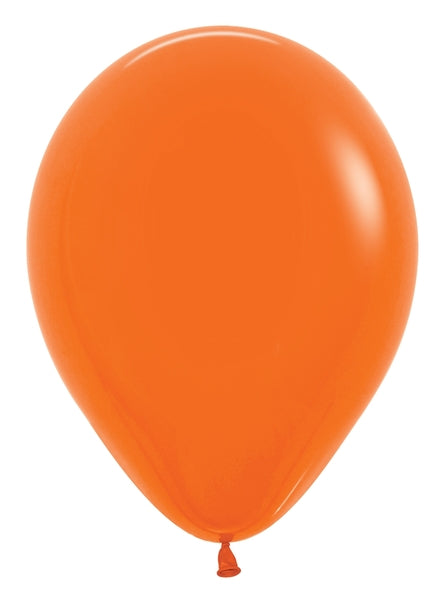 Sempertex Fashion Orange Round 11" Latex Balloon