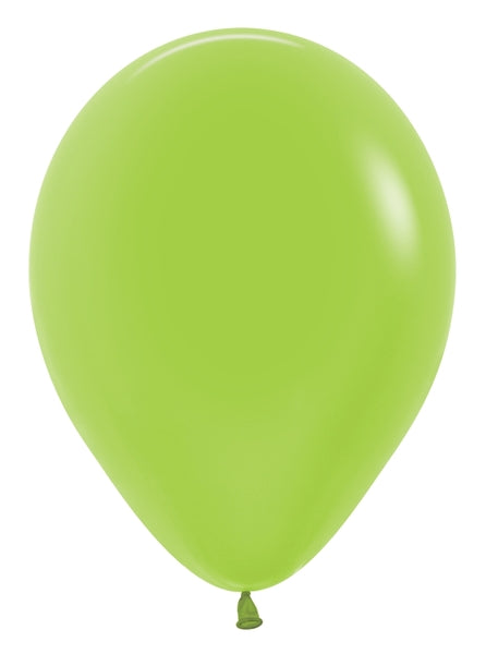 Sempertex Neon Green Round 11" Latex Balloon