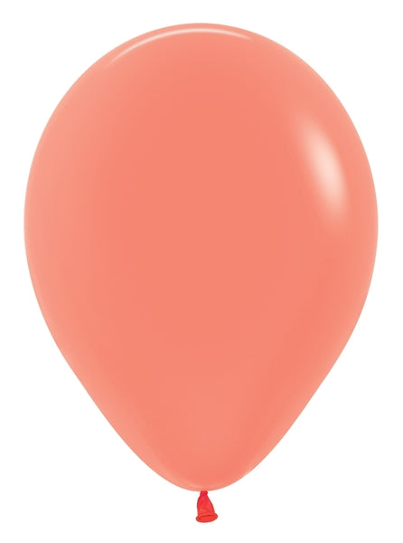 Sempertex Neon Orange Round 11" Latex Balloon