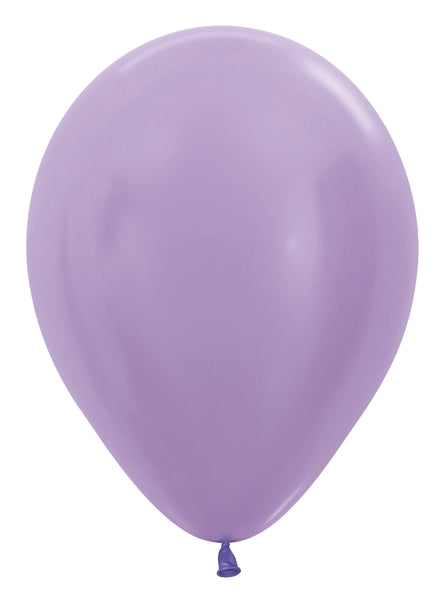 Sempertex Pearl Lilac Round 11" Latex Balloon