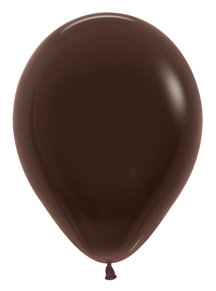 Sempertex Deluxe Chocolate Round 11" Latex Balloon