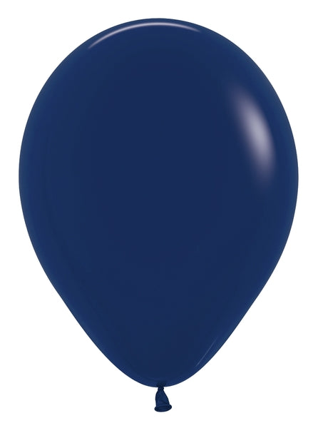 Sempertex Fashion Navy Round 11" Latex Balloon