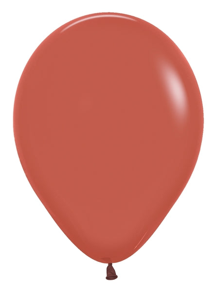 Sempertex Deluxe Terracotta Round 11" Latex Balloon