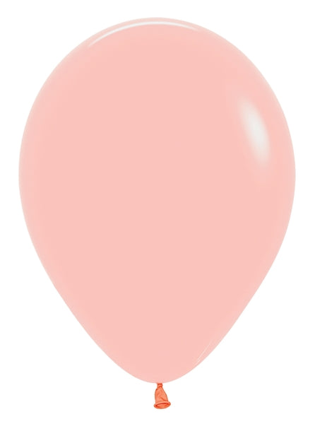 Sempertex Pastel Matte Melon Round 11" Latex Balloon