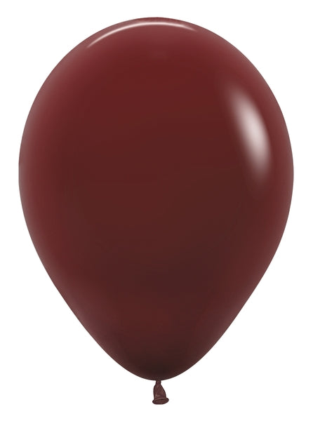 Sempertex Deluxe Merlot Round 11" Latex Balloon