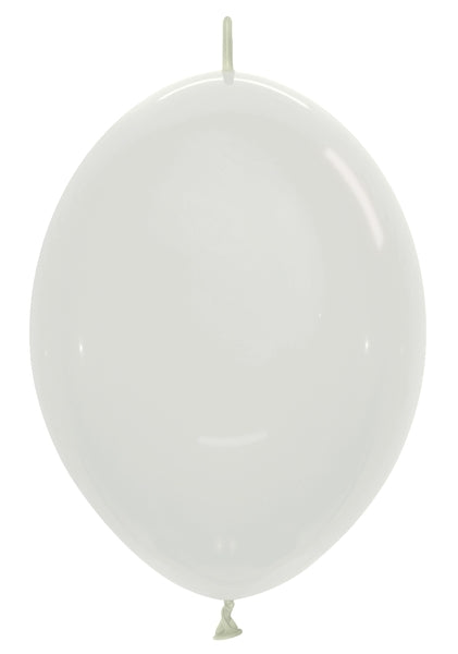 Sempertex Crystal Clear Round 12" Latex Link-O-Loons