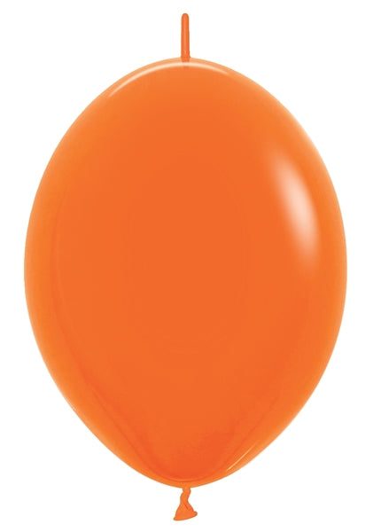 Sempertex Fashion Orange Round 12" Latex Link-O-Loons